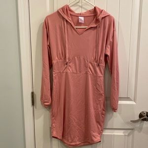 Cozy sweat dress